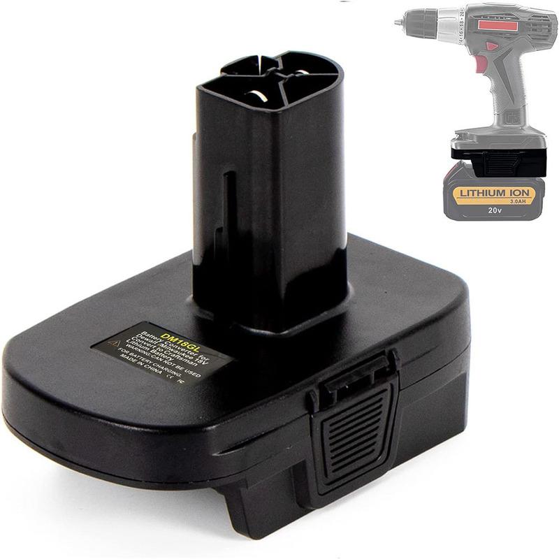 DM18GL Battery Adapter for Milwaukee 18V and for DeWalt 18V Lithium Battery Convert To Only for Craftsman 19.2 Volt Battery