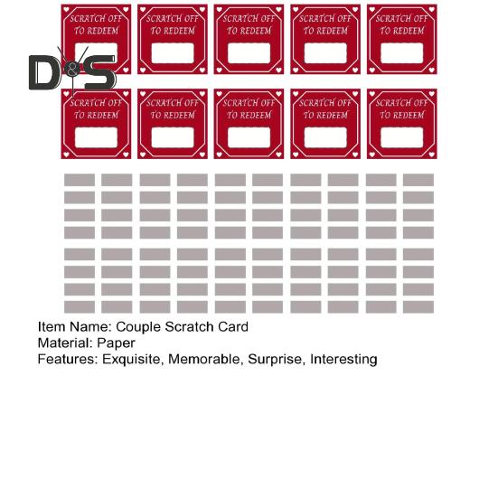 10/20 Stück DIY-Rubbelkarten für Paare, romantische Date-Night-Ideen, Rubbelspiel für Valentinstag, Hochzeit, Jahrestag, Geburtstag