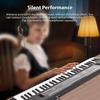 Btuty 61-Tasten Elektronisches Keyboard Klavier Doppellautsprecher 8 Töne 5 Rhythmen 5 Schlagzeug Percussions 6 Demo-Songs Mikrofon Inklusive 2 Stromversorgungsmodi Anfänger