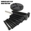 AC Clutch Puller Tool Car Air Conditioning Compressor Hub Remover Service Kit Universal Auto Repair Installer for Garage