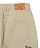 Wacky Willy Straight Graphic Denim Pants Beige