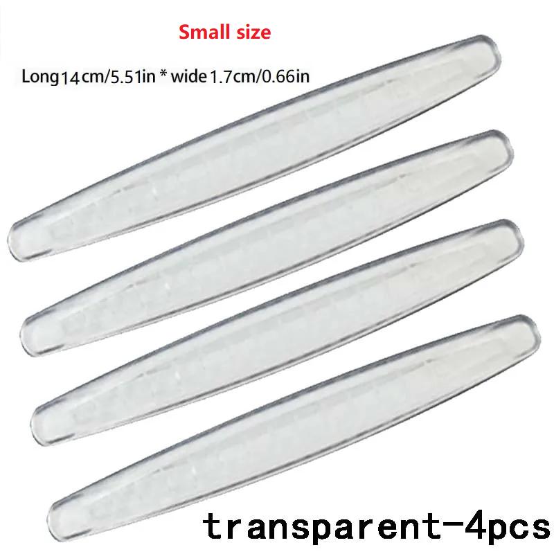 6/4Pcs Anti-collision Car Bumper Protector Large/Small size Strip Guard Corner Protection Strips Scratch Crash Blade Auto Tools