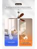 Nordic Modern LED Ceiling Fan Light for Living Room and Bedroom