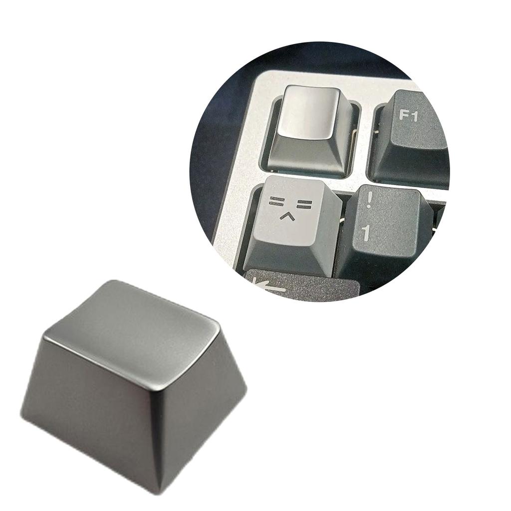 Metal Keycaps Cherry Profile for Mechanical Keyboard Matte Keycap For R4 Switches Keycaps Black Silver Gold