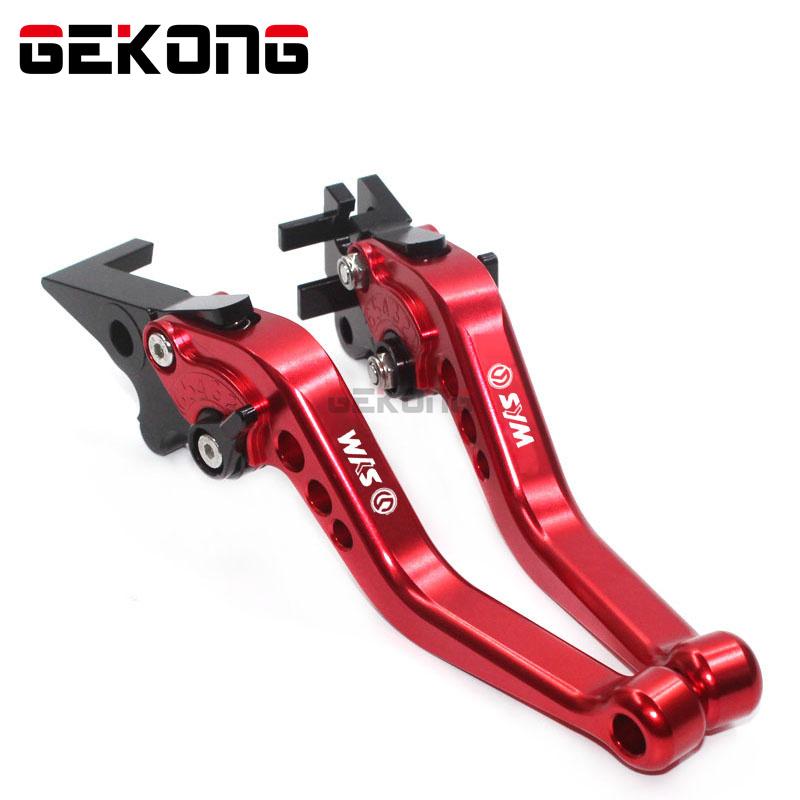 

Подходит для SYM JETX JET-X JET X 125 150 Мотоаксессуары Короткие рычаги тормоза и сцепления красный