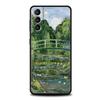 Garden Paint Art Vincent van Gogh Phone Case For Samsung Galaxy S25 Edge S24 S23 S22 S20 Ultra S21 FE 5G S10 Plus Soft TPU Cover