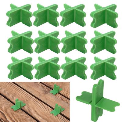 8/4pcs Deck Spacer Tool ABS 4 Thicknesses Deck Board Spacers 1/16", 1/8", 3/16", 1/4" for Pressure Treated Composite Decking