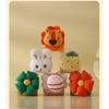 Gift Towel Creative Hand Towel Cartoon Animal Children's Square Towel Tulip Small Towel Gift Box Figurine