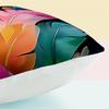 1Pc Colors Feather Cushion Covers Square Pillowcase For Car Sofa Bedroom Home Decor