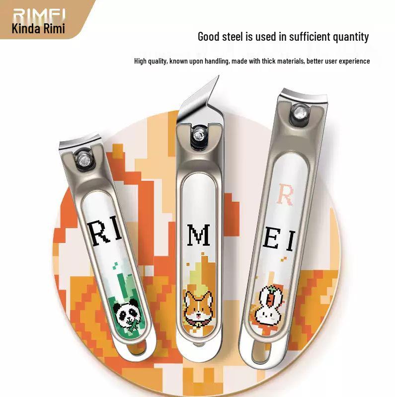 

Jinda Rimei Cute Cartoon Nail Clipper Set - Slant Edge Trimmers & Manicure Tools