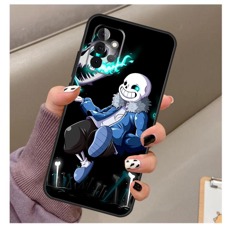 Undertale Sans Case For Samsung Galaxy A14 A34 A54 A12 A22 A32 A52 A51 A71 A13 A23 A33 A53 A15 A25 Cover