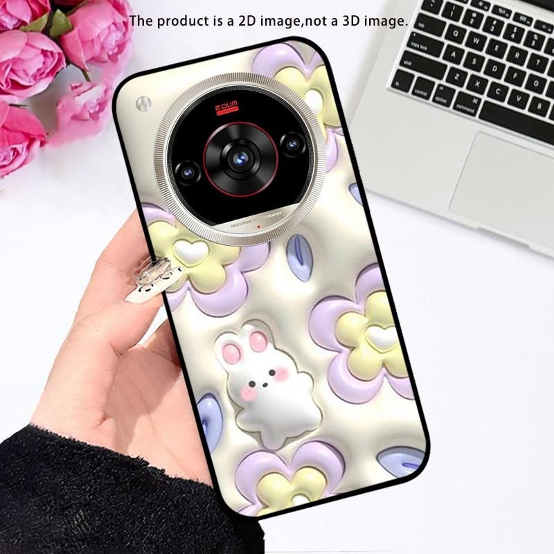 Etui na Nubia Focus 2 Ultra Z2463N 6.8" Miękki Silikon TPU Pokrowiec na Telefon dla ZTE Nubia Focus2 Ultra 5G Odporna na Wstrząsy Obudowa Focus2Ultra