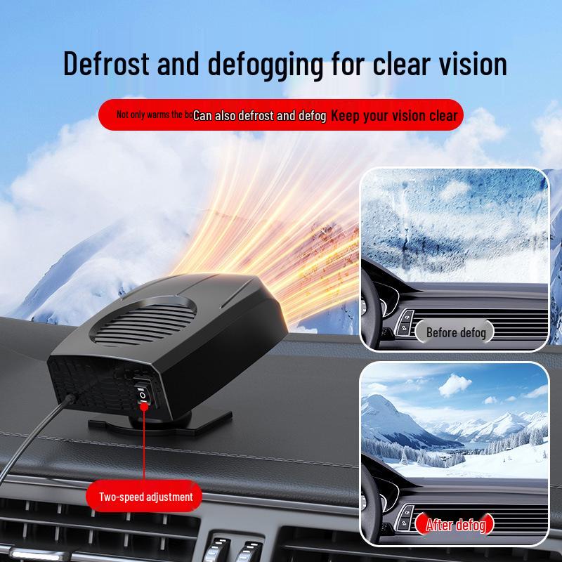 12V Car Heater & Defroster: Fast Heating for Glass & Interior