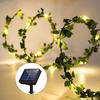 Strip Light Solar Lamp String Lanterns Fine Workmanship Compact Size Household Decorations Festival Accessories Lower Power