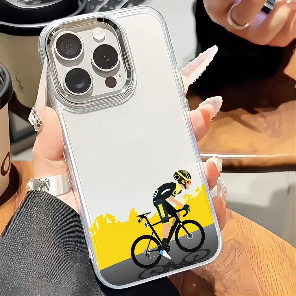 Tour De France Phone Case for Xiaomi Redmi Note A5 A3 15 14 13 14c 13c 12 11 12s 12c 10c 10 9 Pro Plus 4G 5G Transparent Cover