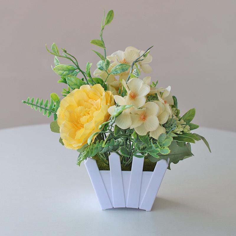 Eucalyptus Bonsai Artificial Green Plant for Home Decoration