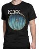 NOFX Surfing Wave T-shirt Unisex Cotton Black T-shirt Size S-5XL Unisex T-Shirt