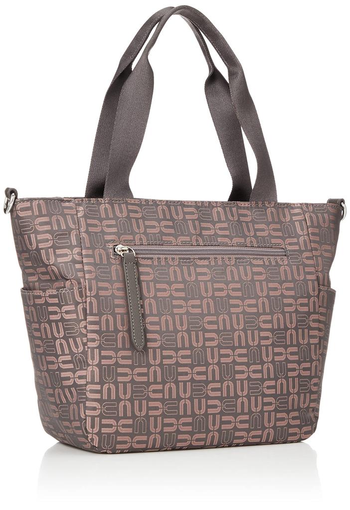 U by Ungaro 2-Wege-Tragetasche [Francine] Damen Leichte Nylon Jacquard-Monogramm-Tasche UULH1SH2