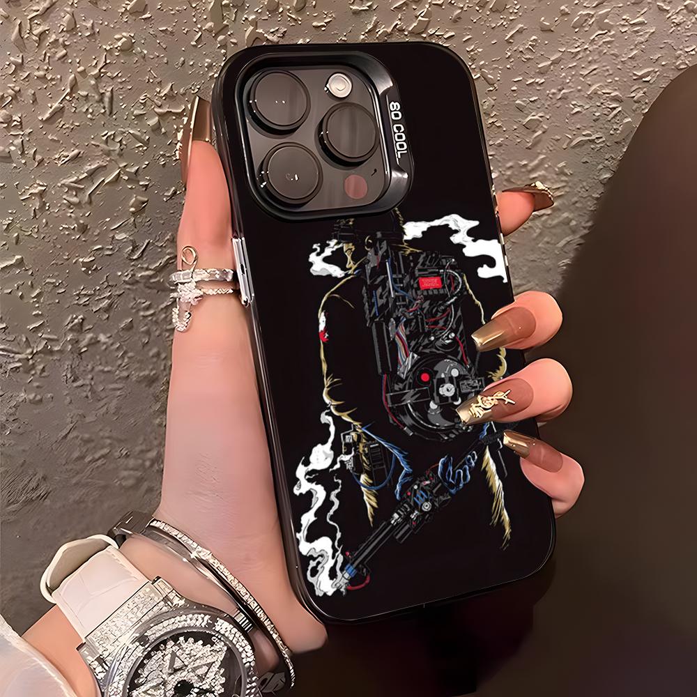 Film G-Ghostbusters Phone Case For IPhone17 Air 16 15 14 Plus 13 12 11 Pro XS Max Silver Black Bumper Case