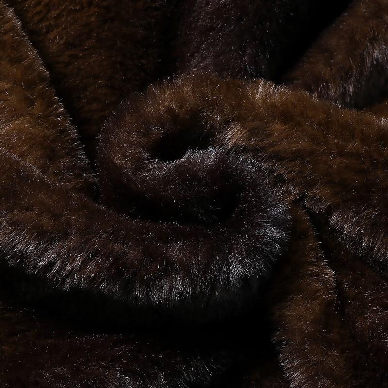 JEEP SPIRIT Men's Winter Fleece-Lined Detachable Hood Jacket