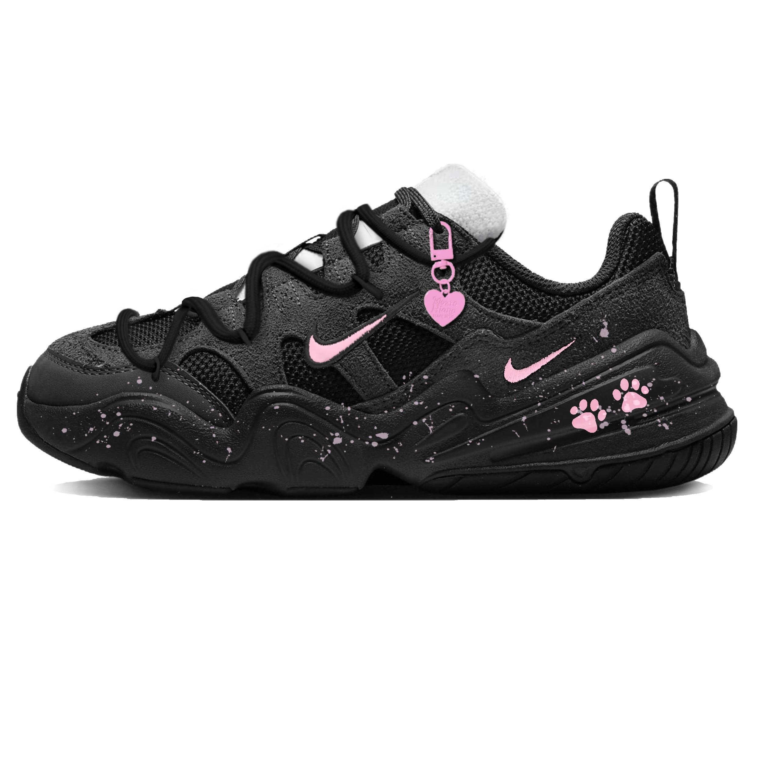 

Nike Tech Hera Cushioning Slip Resistant Abrasion Resistant Low top Chunky Sneakers Women s FJ9532-101(Team1440-) 37.5