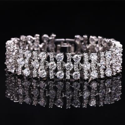 Braccialetti da donna con zirconi AAA, Braccialetti, Accessori per le mani, Regali
