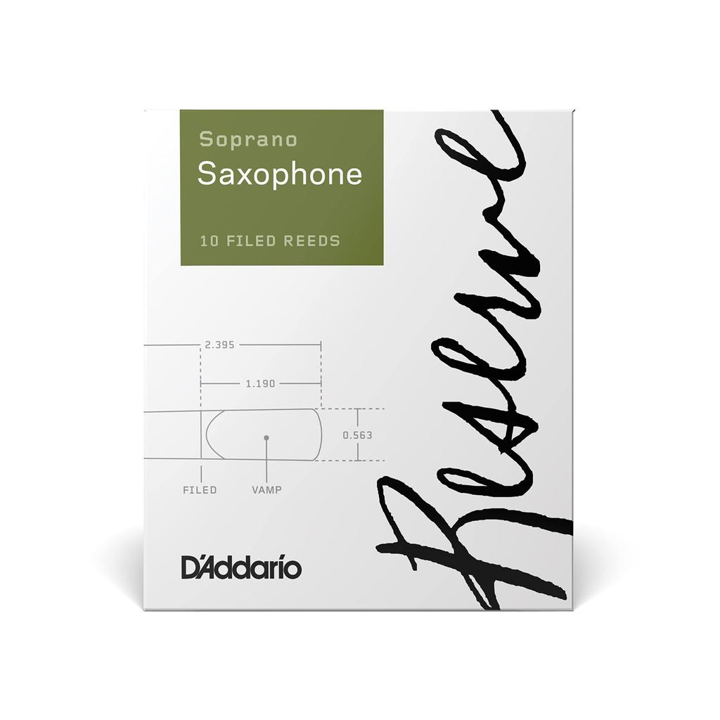 WoodWinds Reeds for Soprano Saxophone RESERVE DIR1020 Pack of 10 D'Addario D'Addario [Hardness 2.0] []