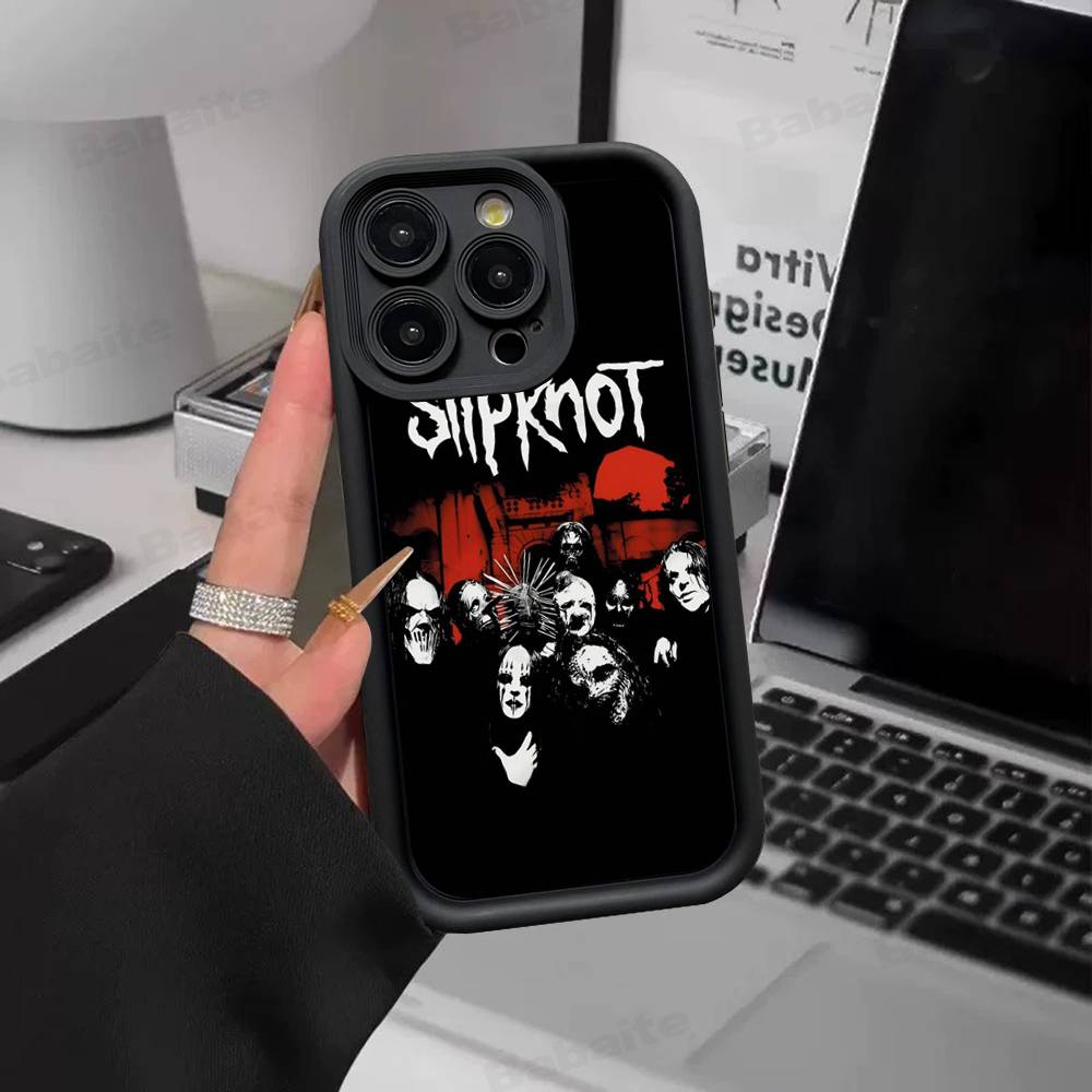 Slipknot Band Phone Case For IPhone 17 16 15 14 13 Pro Max Plus 12 11 Cover