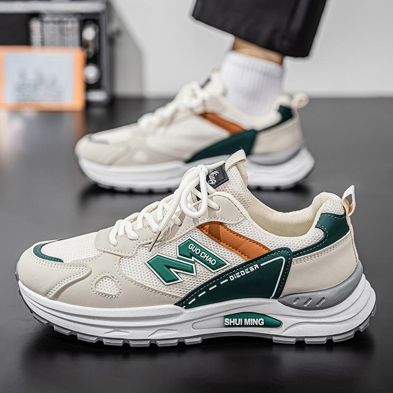 

Men s shoes summer single mesh breathable mesh sports shoes versatile soft sole non-slip casual running l dad tide 39