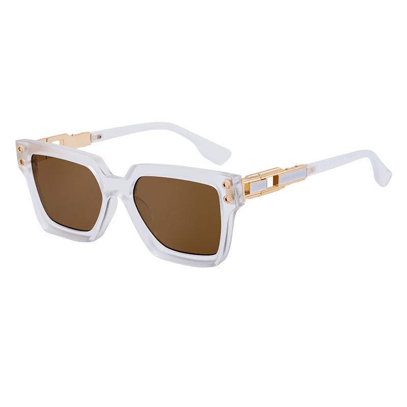 New High Quality Retro Classic Sun Glasses Oversized Square Sunglasses for Men Women UV Protection Eyewear Driving