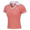 T Shirts Women's Pink Lapel Moderate 633121-89