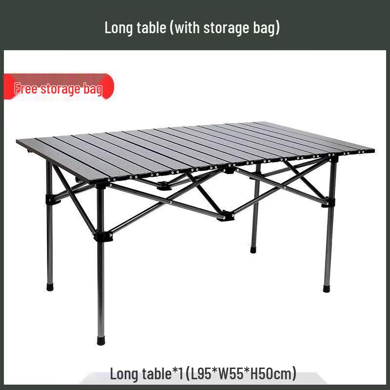 ZISIZ Outdoor Portable Folding Table