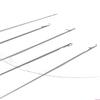5PCS Plastic Handle Crochet Needle Hook for Hair Braiding, Crochet Hook