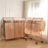 Non-woven Zipper Clothes Dust Cover Thickened Dustproof Clothing Hanging Organizer Large Capacity Waterproof Wardrobe Organizer