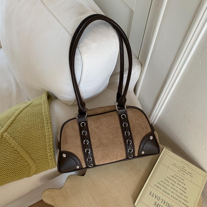 Повседневная портативная сумка для боулинга женская новая модная ретро сумка-подушка сумка через плечо высокой ценности