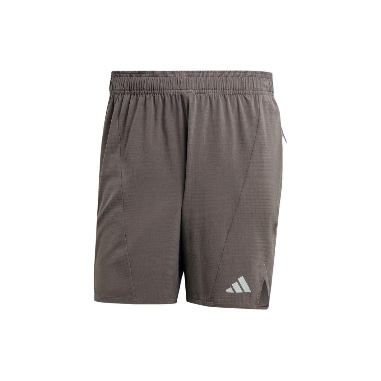 Adidas Designed For Training Hiit Workout Heat.Rdy Shorts Logo Print Loose Casual Shorts Men Shorts Gray IS3734 A/M5