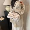 Today'S Popular Silver Bow Shoulder Armpit Bag Women'S Handbag Sweet Cool Bowling Bag Locomotive Bag
