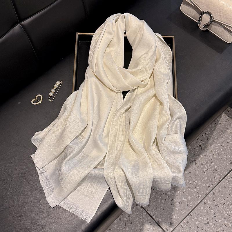 Neuestes Luxus Böhmisches Hijab-Tuch Langer Muslimischer Schal Damen-Foulard Weicher Turban Kopfwickel Für Damen Stirnband Pashmina
