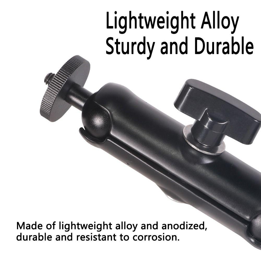 360° Rotating Action Camera Stand S/M/L Mobile Phone Clamp Recording Microphone Holder  Motorcycle