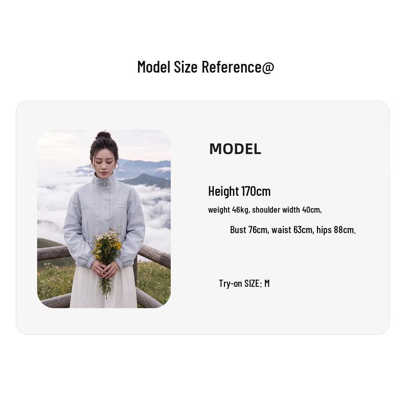 Women's Stand-Collar Drawstring Waist Multi-purpose Jacket
