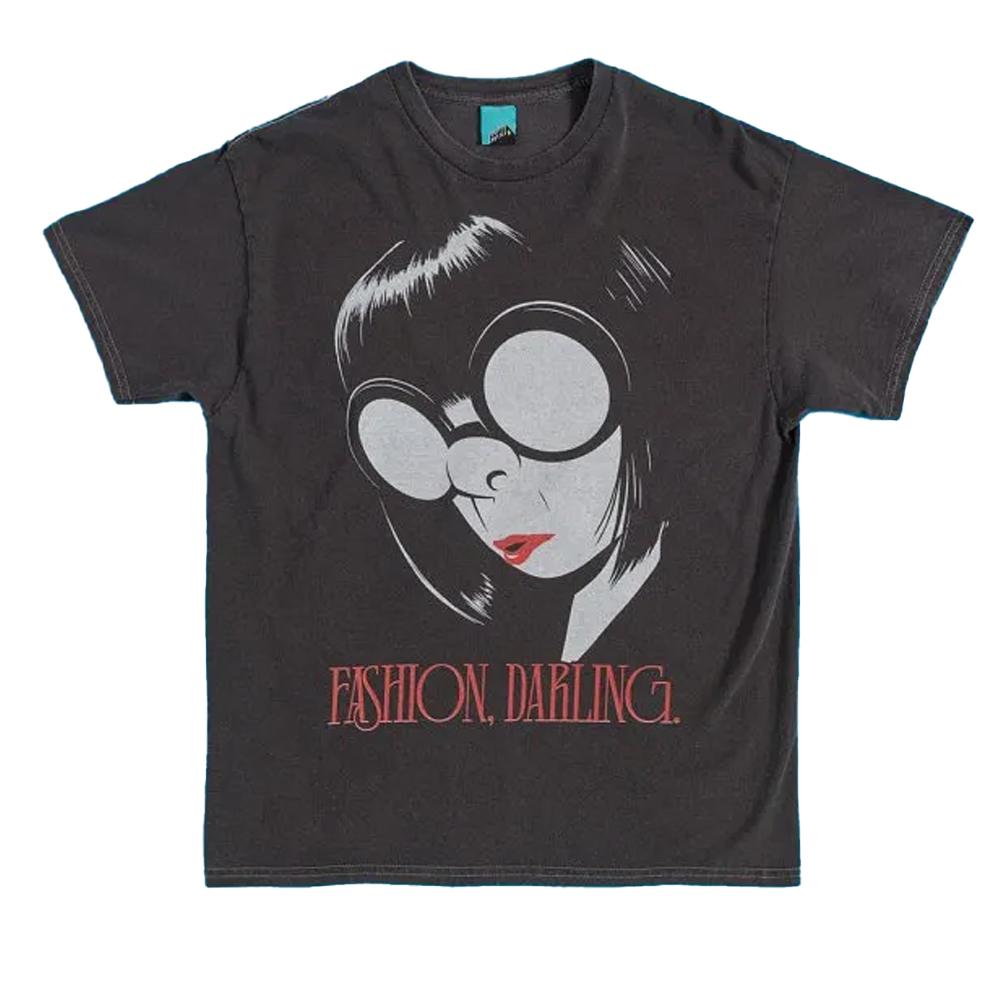 The Incredibles Unisex Adult Edna Mode Vintage Wash T-Shirt