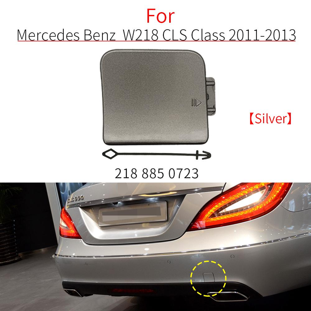 For Mercedes W218 Car Rear Bumper Tow Hook Cover Cap Black For Benz CLS Class CLS200 CLS300 CLS350 2012-2013 2188850723