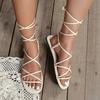 Versatile Womens Sandals Comfortable Roman Shoes Slip On Beach Shoes Thick Sole Women Shoes 2025 Summer New Zapatos Para Mujeres