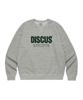 DISCUS ATHLETIC Heavyweight Regular Fit Letter Logo Sweatshirt Heather Grey