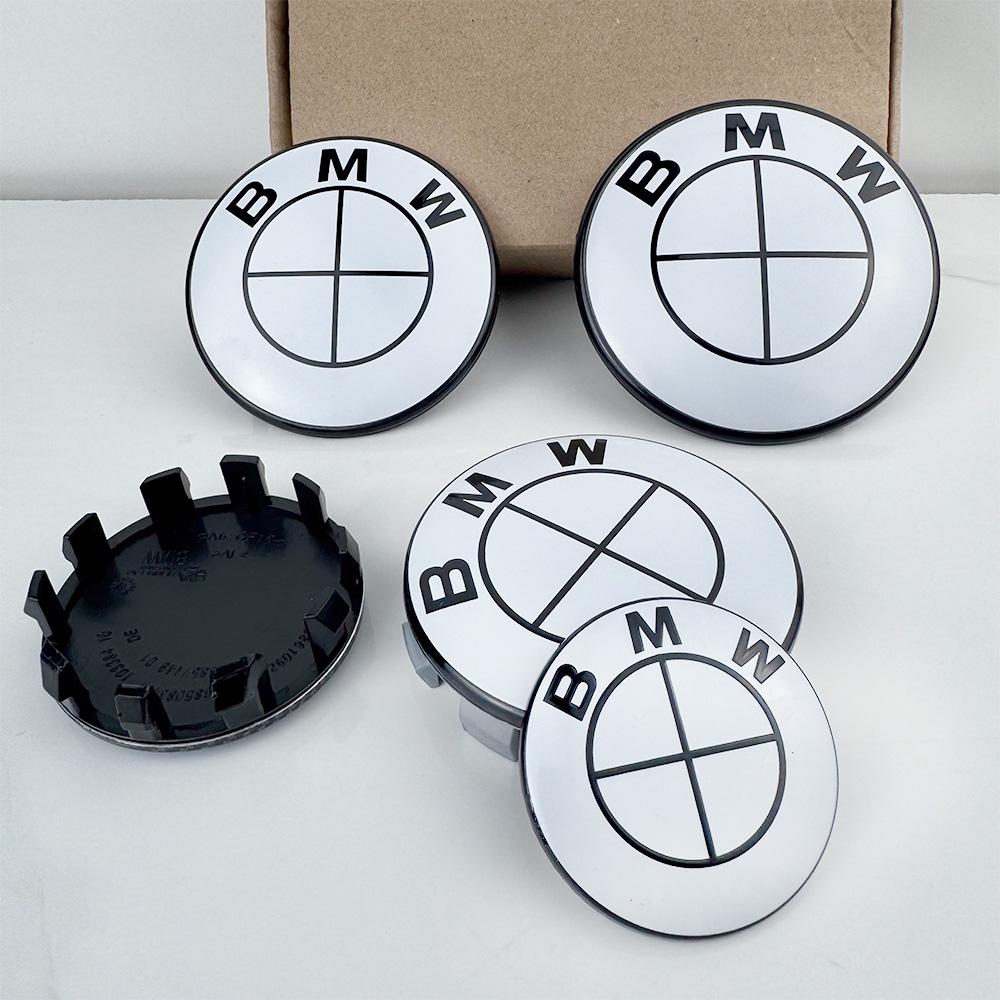 For MINI BMW F20 E36 E46 X6 M4 E60 G01 G20 X3 X5 7PS-new Model 7Pcs Car Hood Rear Emblem Steering Wheel Stickers Rims Cap Badge