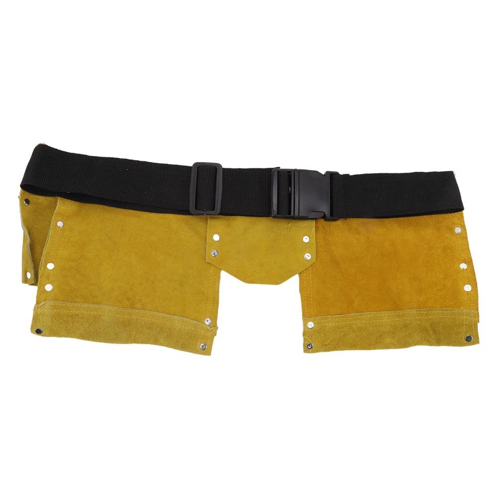 Cintura portautensili in pelle con tasche multiple Grembiule portautensili in pelle Progetti di falegnameria