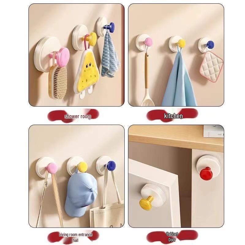 No-Drill Wall Adhesive Hook for Home Entrance, Kitchen & Bathroom