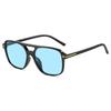 New European/American T-shaped Retro Pilot Double-Bridge High-End UV Protection Sunglasses