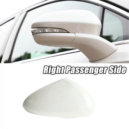 Pearl White Right Passenger Side Mirror Cover Replace For 2013- Ford Fusion