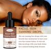 New Face Tanning Drops To Add To Moisturizer, Quick Tan Drops,  Tanning Drops For Face And Body, Face30ml
